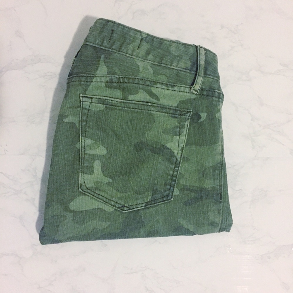 Gap Always Skinny Cargo Crop Pants Jeans Size 27